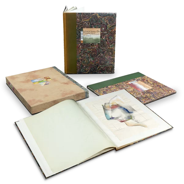 Nueve máscaras para Narciso. Volumen 2, 1977. 36×27×1 cm, mixta.