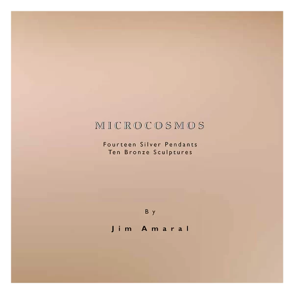 Microcosmos: Fourteen Silver Pendants / Ten Bronze Sculptures by Jim Amaral, 2003.
