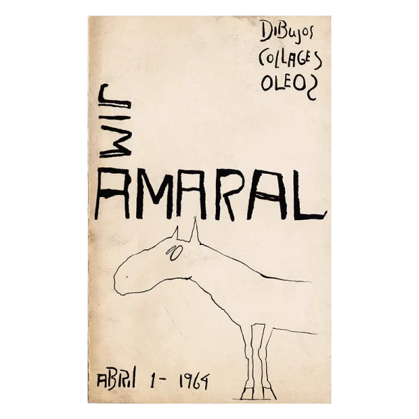 Jim Amaral: dibujos, collages, óleos, 1964.
