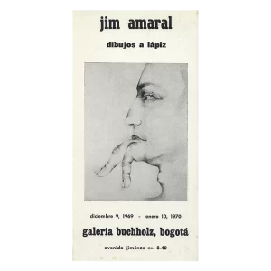 Jim Amaral: dibujos a lápiz, 1970.