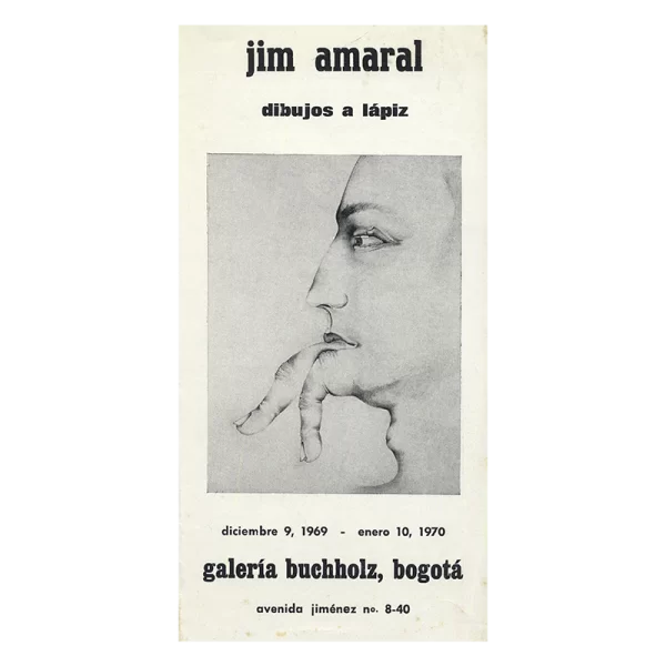 Jim Amaral: dibujos a lápiz, 1970.